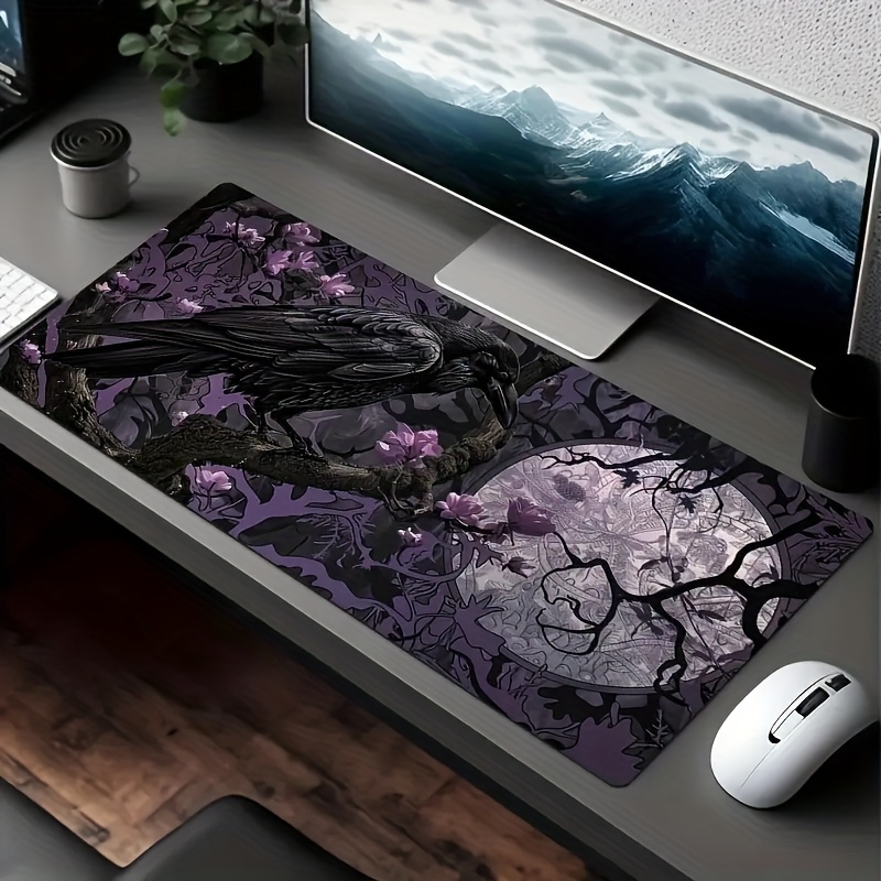 Tradescantia Purple - لوحة ماوس بتصميم غوثيك رافين مونلايت