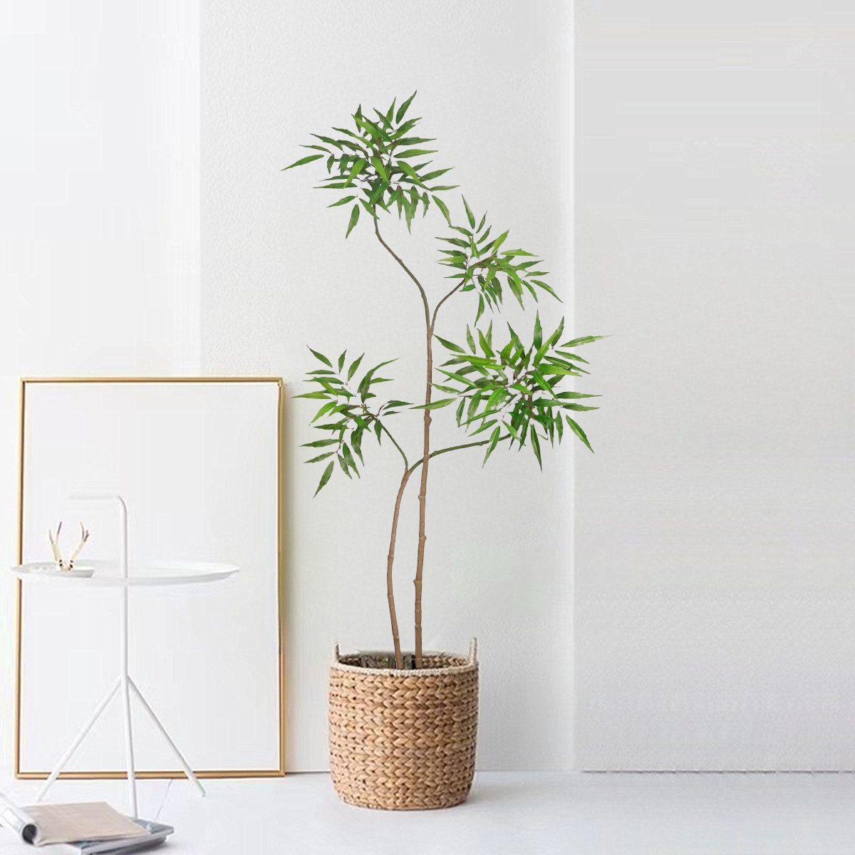 130-160 سنتيمتر شجرة بانيان ال - مراجعة Ficus Lyrata Tree وسعره