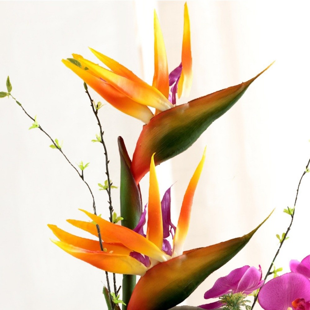 نباتات صناعية جديدة طويلة السا - مراجعة Bird Paradise Strelitzia وسعره
